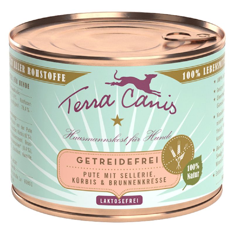 Terra Canis Grain-Free 12 x 200g Mixed Pack: 3 Flavours
