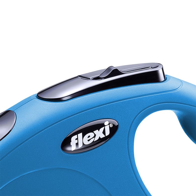 flexi New Classic Tape Lead Large - 8m Blue