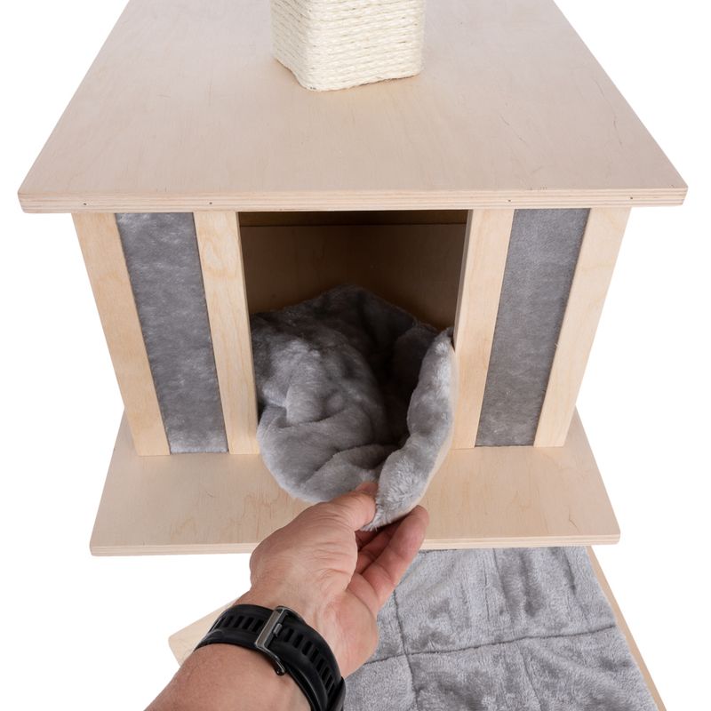 Natural Paradise Ceiling Cat Tree - Orchid Vanda Cream