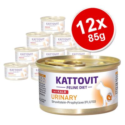 Kattovit Urinary 12 x 85g Veal
