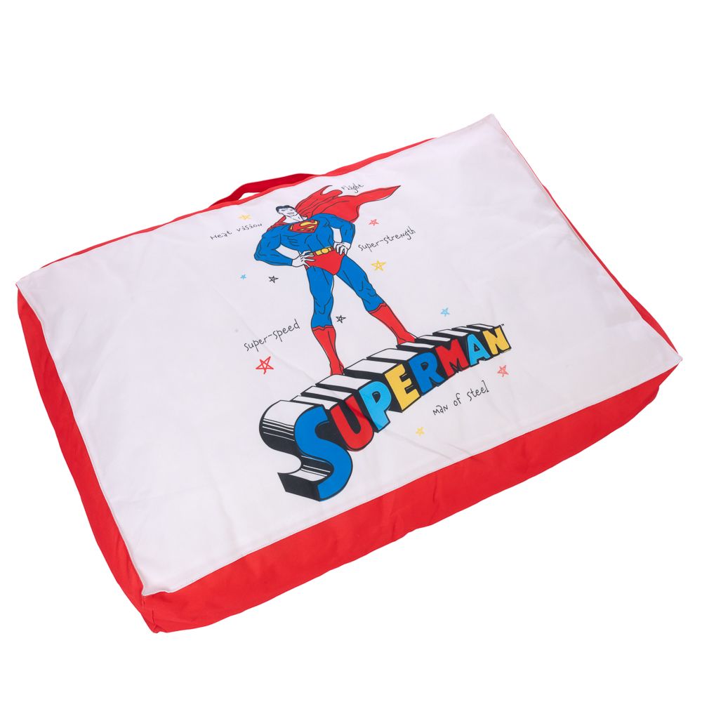 DC Superman Dog Mattress Size S: 80 x 50 x 15 cm (L x W x H)