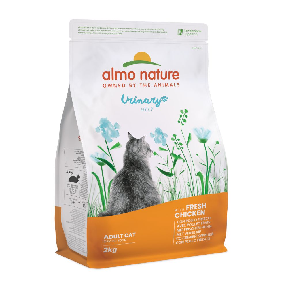 Almo Nature Urinary Help Chicken Economy Pack: 2 x 2kg