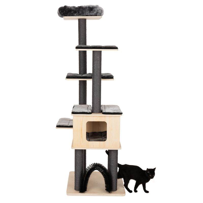 Modern Living Chelsea Scratching Tree Dark grey