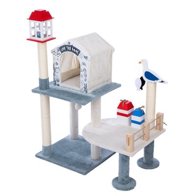 TIAKI Sea Port Cat Tree 83 x 45 x 110 cm (L x W x H)
