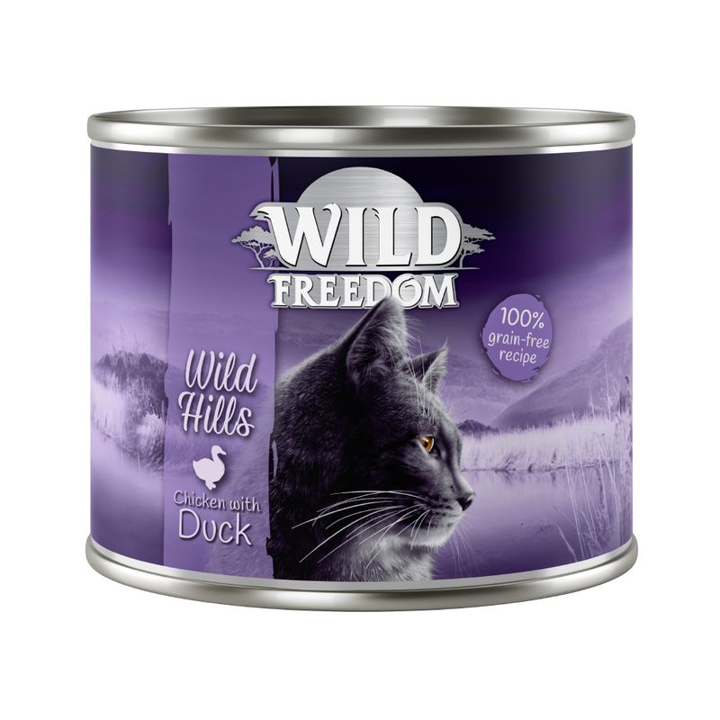 Wild Freedom Adult Saver Pack 12 x 200g Mixed Pack I (Chicken, Pollock, Lamb, Rabbit, Game)
