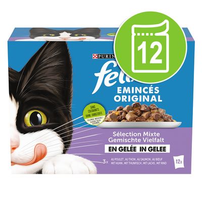 Felix Pouches in Jelly 12 x 85g Mixed Selection