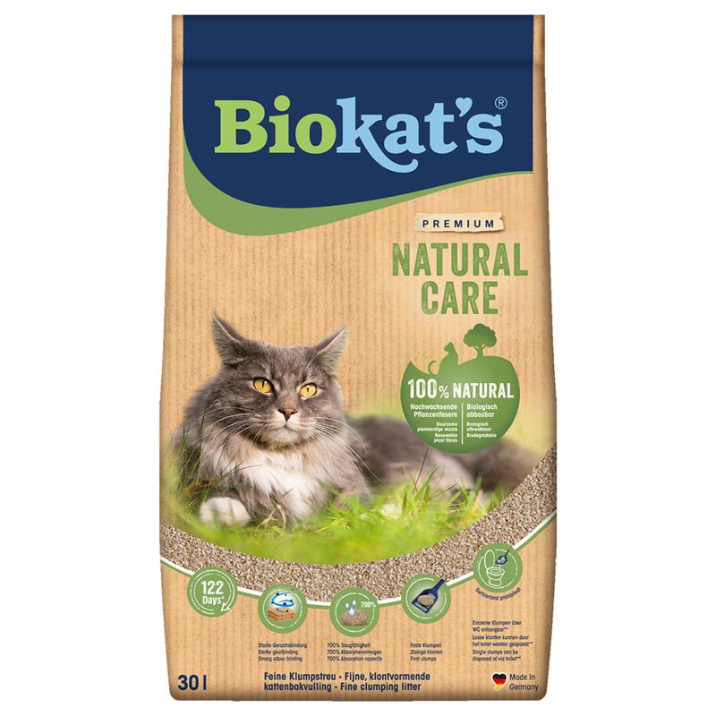 Biokat's Natural Care Cat Litter 8l