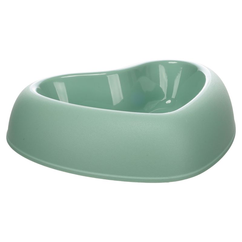 Flamingo Feeding and Drinking Bowl Pandor Heart - Green 250ml