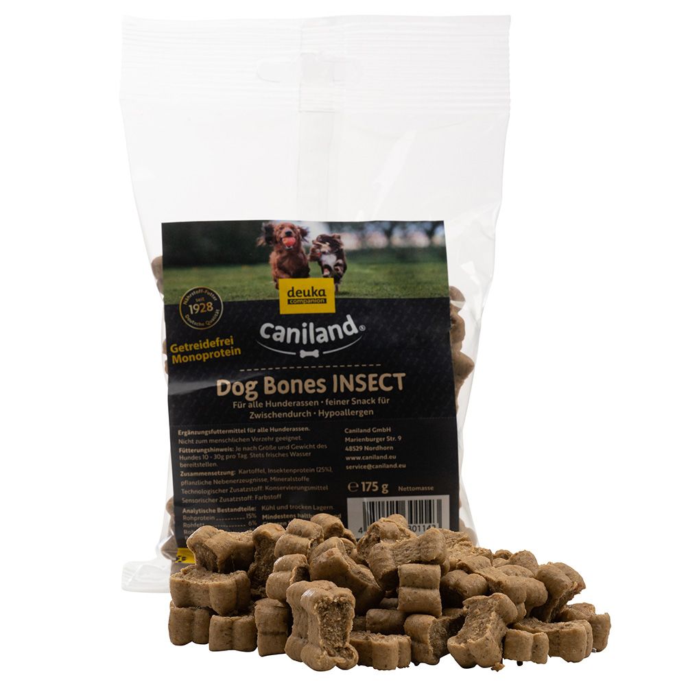 Caniland Dog Bones Insect 3 x 175 g