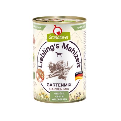 GranataPet Liebling's Mahlzeit - Garden Mix 6 x 375g