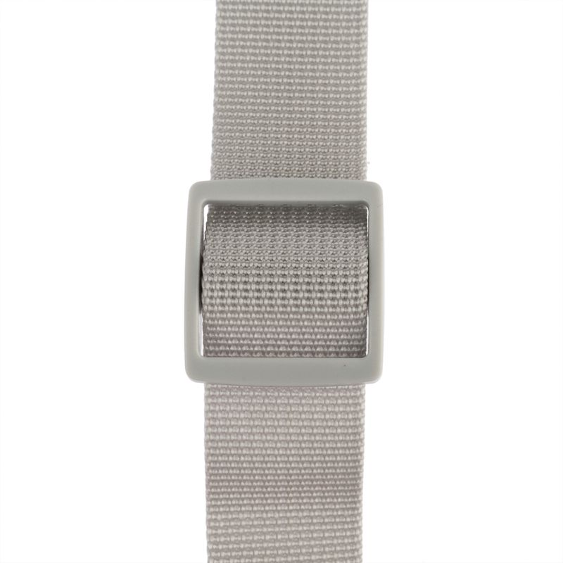 TIAKI Collar Soft & Safe, grey matching leash: 200 cm long, 20 mm wide