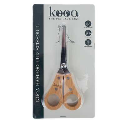 kooa Bamboo Fur Scissors L 16 x 6.8 x 1.2 cm (L x W x H)