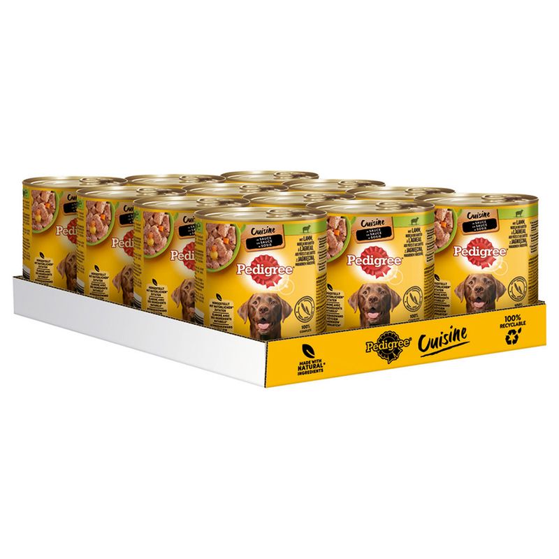 Pedigree Classic 12 x 800g Beef, Lamb & Chicken in Pâté