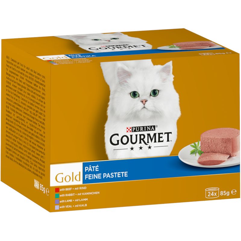 Gourmet Gold Wet Cat Food Jumbo Pack 96 x 85g Tender Chunks in Gravy (96 x 85g)