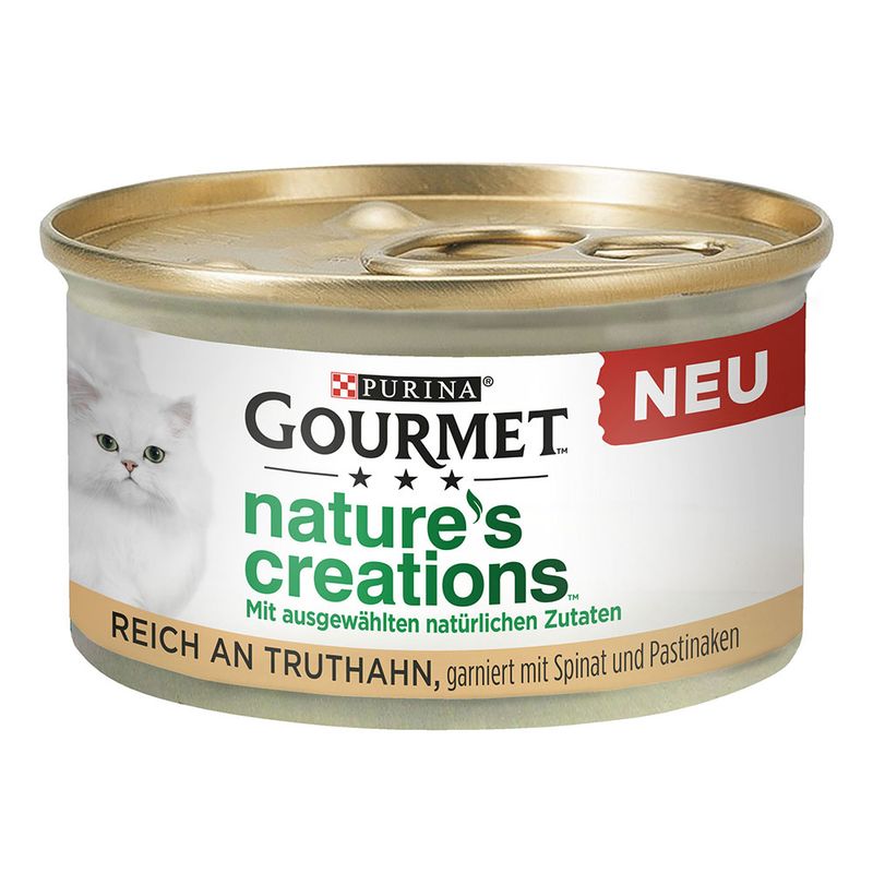 Gourmet Nature’s Creations 12 x 85g Chicken with Spinach & Tomato