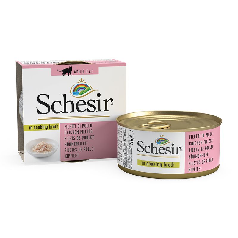 Schesir in Broth 6 x 70g Chicken Fillet