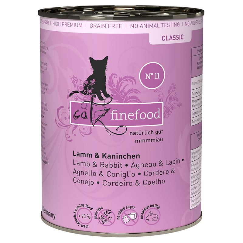 catz finefood Can Mixed Trial Pack 6 x 400g Mixed Trial Pack I