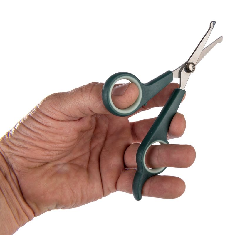 kooa Premium Fur Scissors approx. 16 x 7 x 0.8 cm (L x W x H)