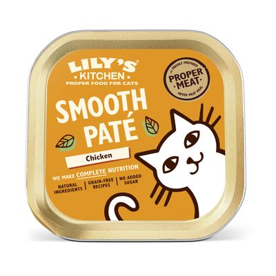 Lily's Kitchen Smooth Paté Selection for Cats 19 x 85g Chicken