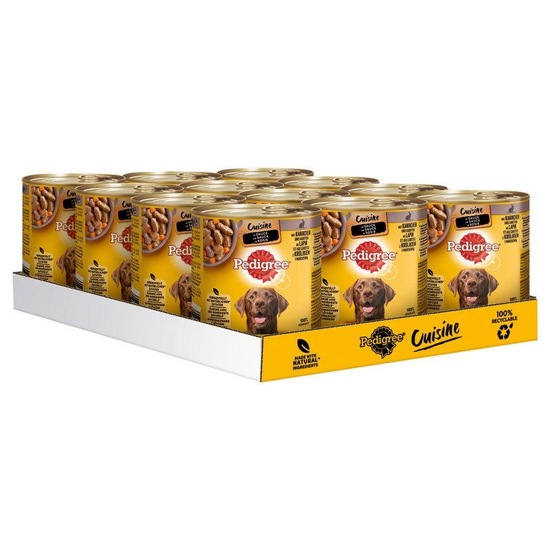 Pedigree Classic 12 x 800g Beef, Lamb & Chicken in Pâté