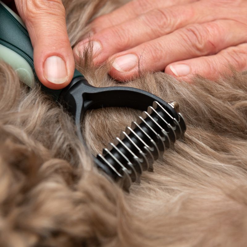 kooa Double-Sided Dematter Comb 17.5 x 6.7 x 2.7cm (L x W x H)