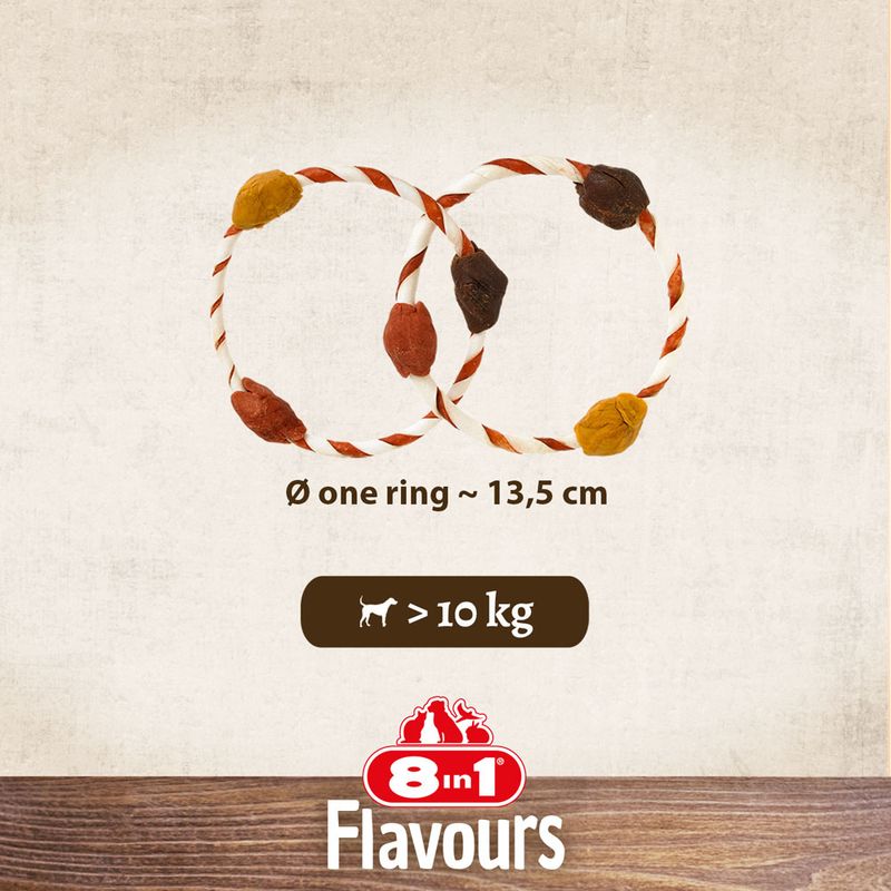 8in1 Triple Flavour Rings 120g