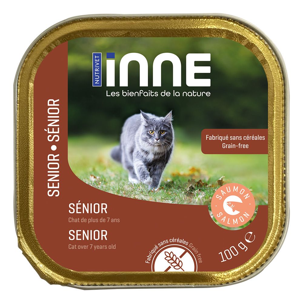 Nutrivet Inne Senior Cat with Salmon 16 x 100g