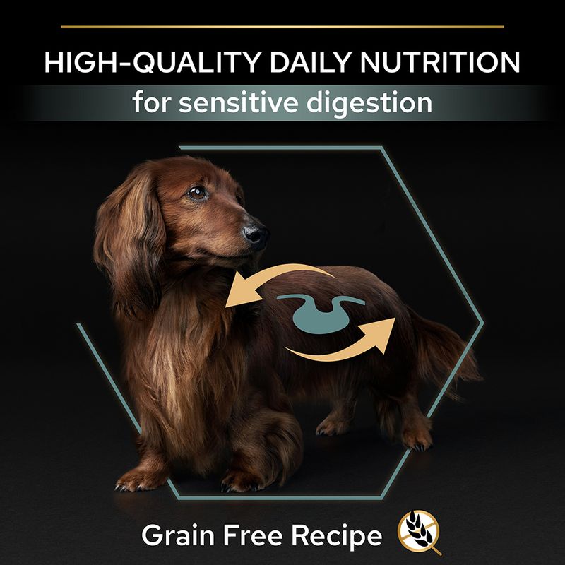 PURINA PRO PLAN Small & Mini Adult Sensitive Digestion Grain Free 7kg