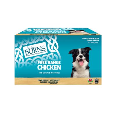 Burns Wet Food for Dogs 16 x 395g Chicken