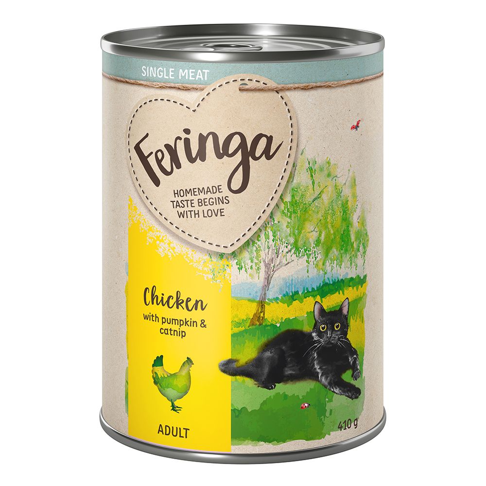 Feringa Single Meat Menu 6 x 410g Chicken with Pumpkin & Catnip