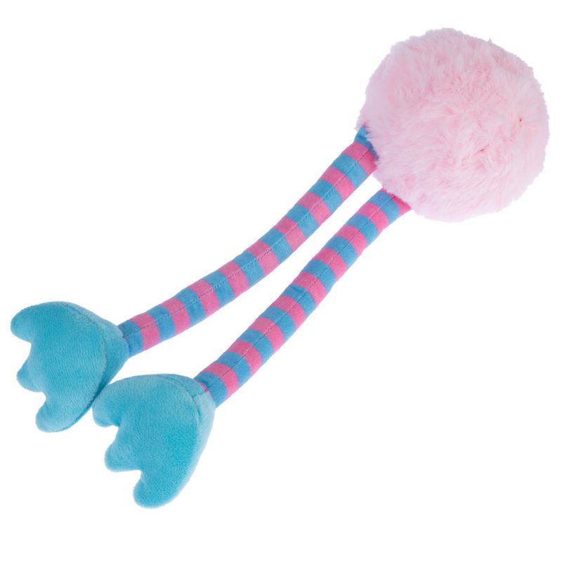 TIAKI Pink Chicken Long-Legs Dog Toy 30cm