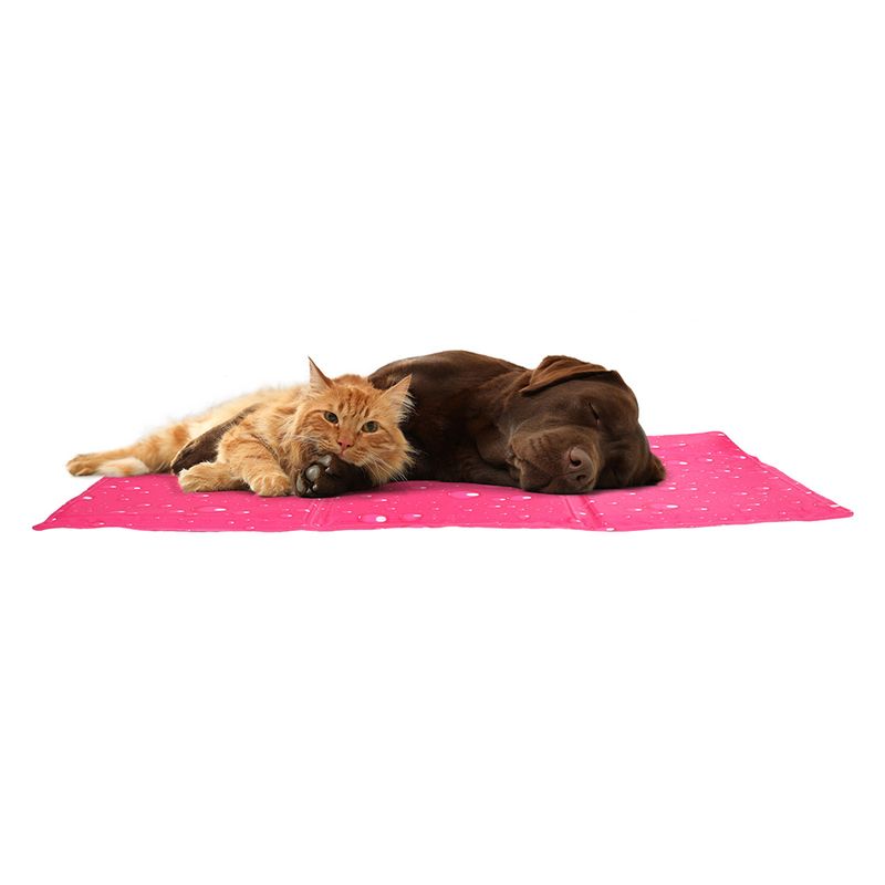 Flamingo Fresk Drop Cooling Mat - Fuchsia Size L: 90 x 50cm (L x W)