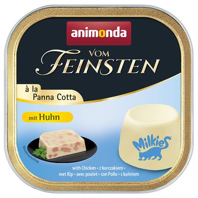 animonda Vom Feinsten Adult à la Panna Cotta 32 x 100g Chicken