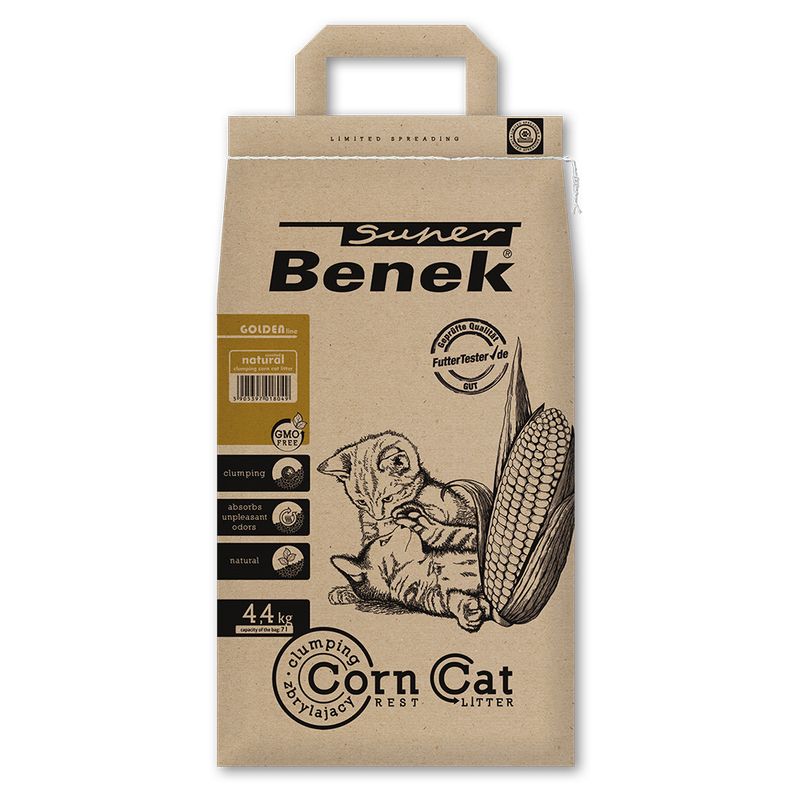 Super Benek Corn Cat Gold 7l (approx. 4.4kg)