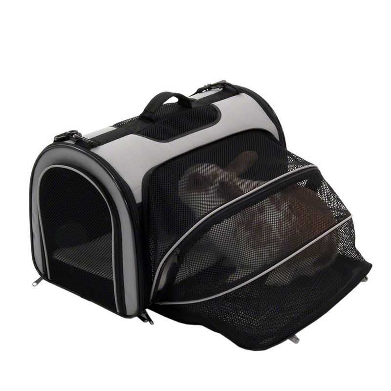 Pet Carrier Freedom with Side Extension 50 x 29 x 32 cm (L x W x H)