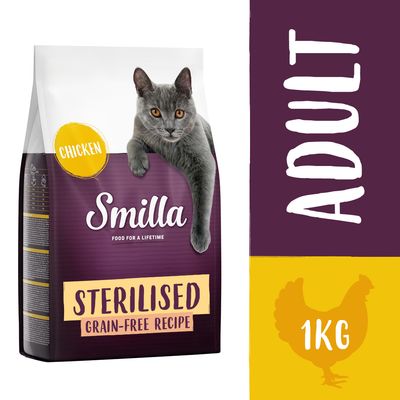 Smilla Sterilised Grain-Free Recipe with Chicken 1kg