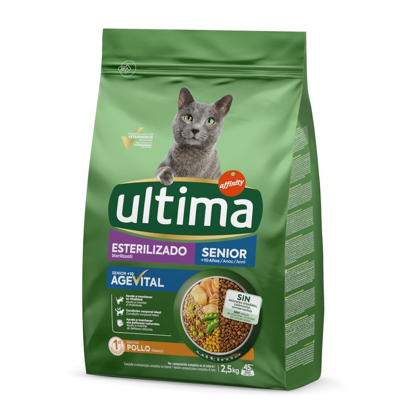 Ultima Sterilised Senior - Chicken 2.5kg