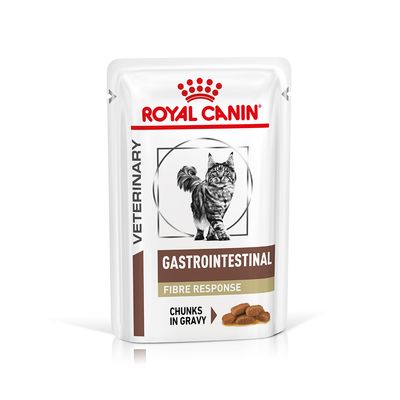 Royal Canin Veterinary Cat - Gastrointestinal Fibre Response in Gravy 12 x 85g