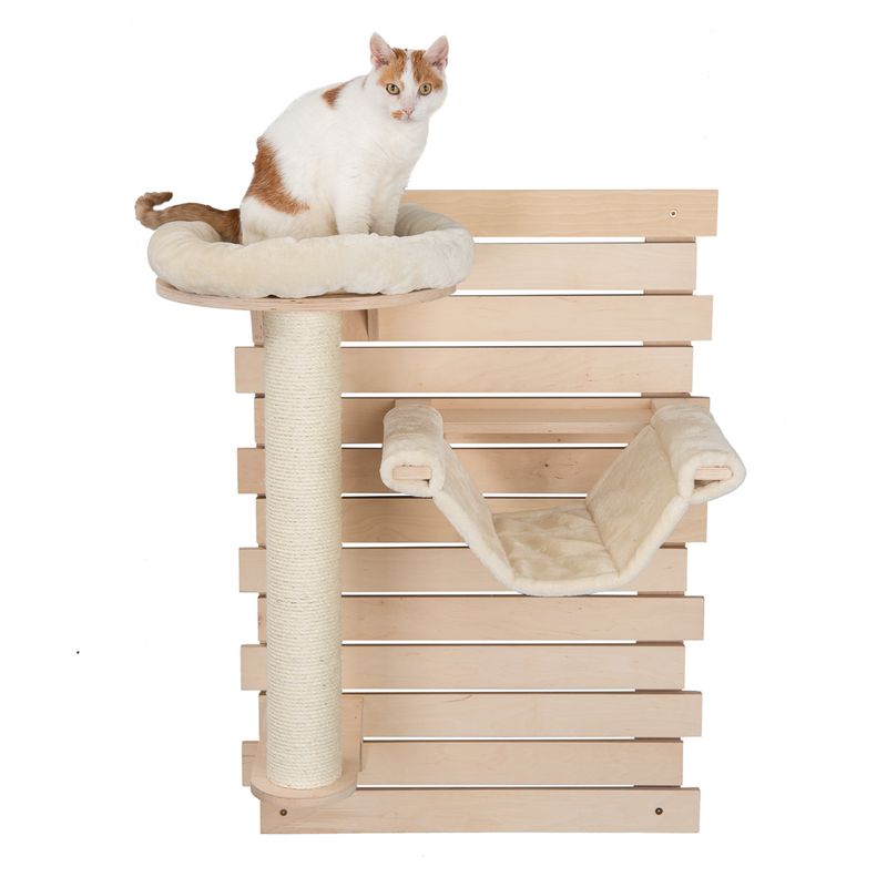 Natural Paradise Wall Scratching Board - Dahlia Cream