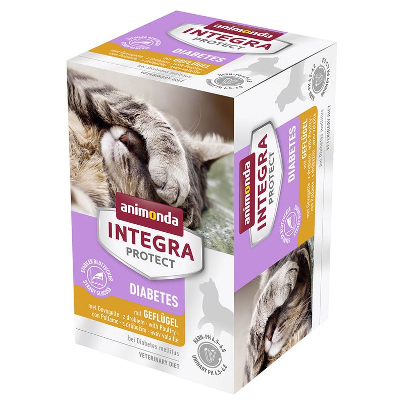 animonda Integra Protect Diabetes 6 x 100g Poultry