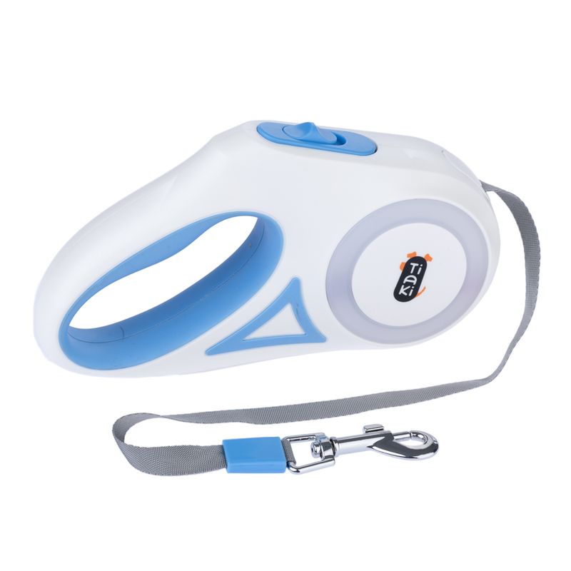 TIAKI Dragonfly Retractable Lead with Light - 3m For Dogs up to 15kg (approx. 3m)