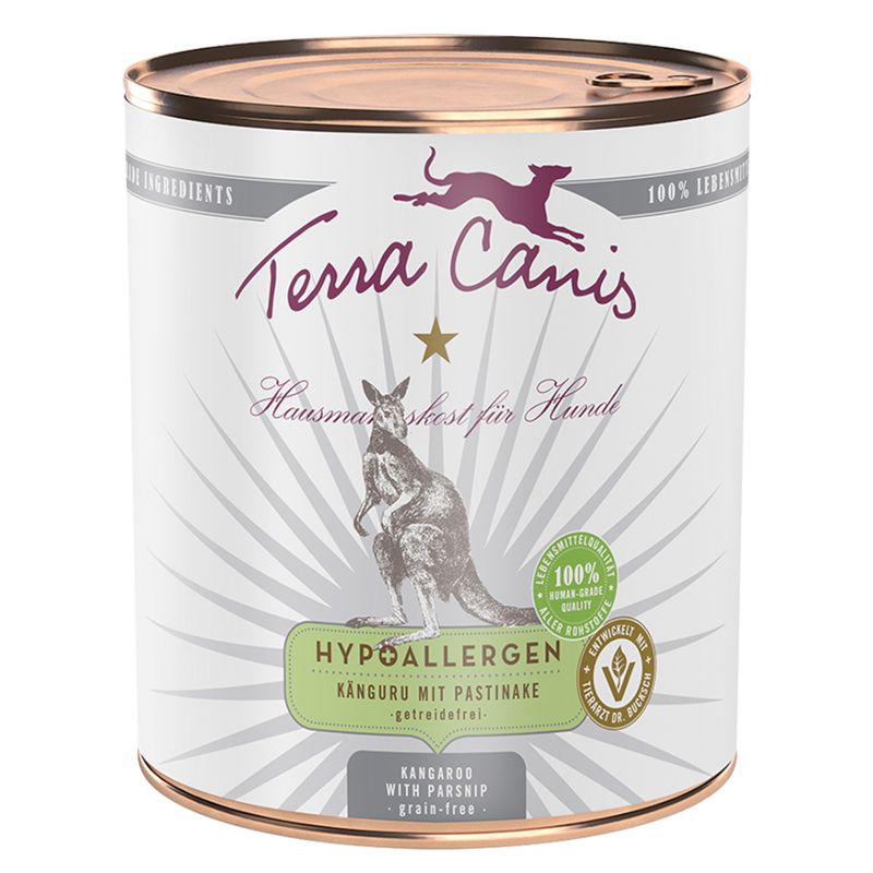 Terra Canis Hypoallergenic 12 x 800g Kangaroo with Parsnip