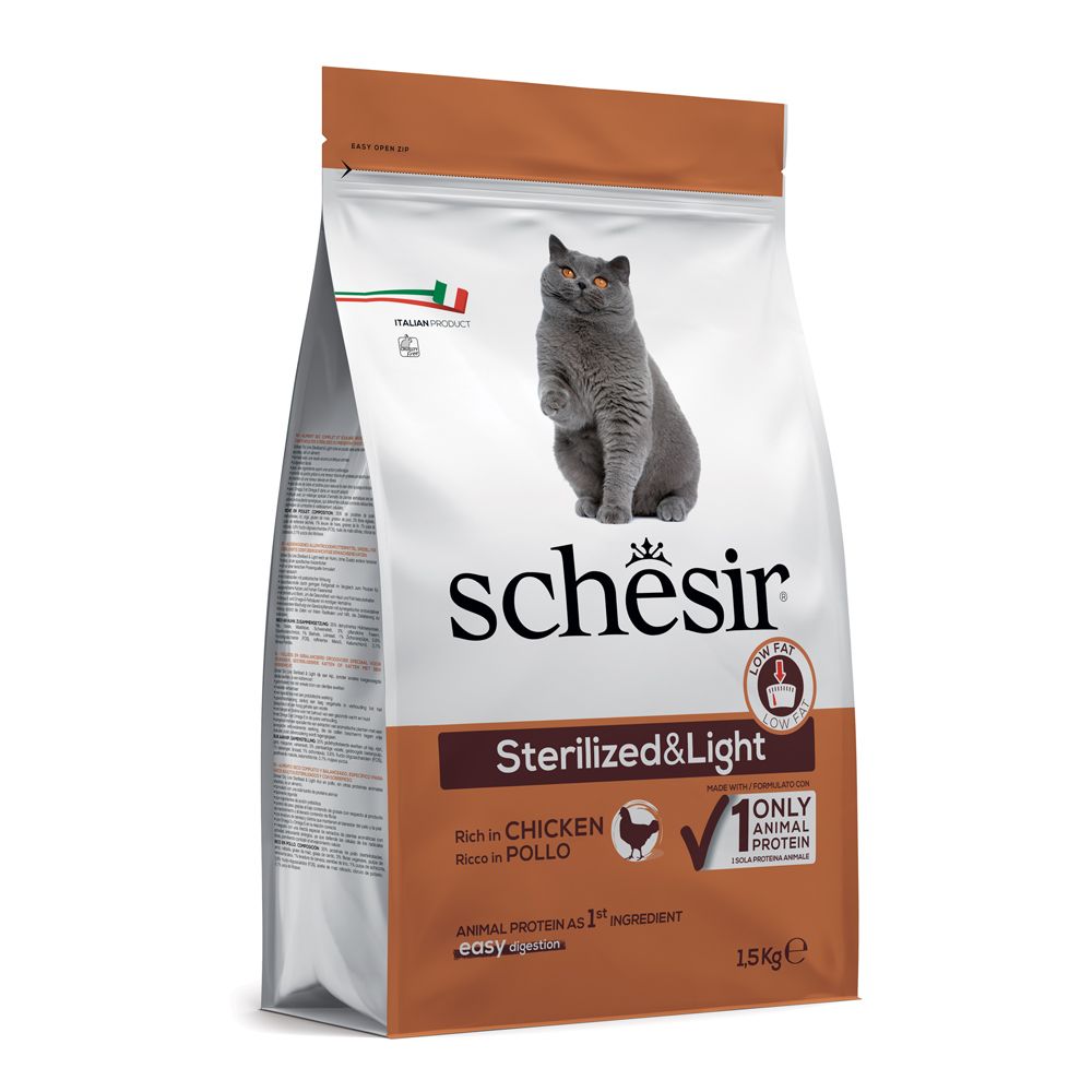 Schesir Sterilised & Light with Chicken 1.5 kg