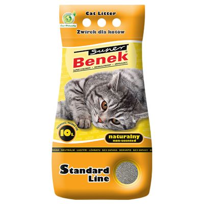 Super Benek Natural Cat Litter 10l