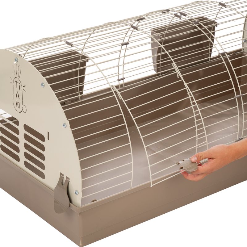 TIAKI Dome Rabbit Cage 120 x 58 x 52 cm (L x W x H)