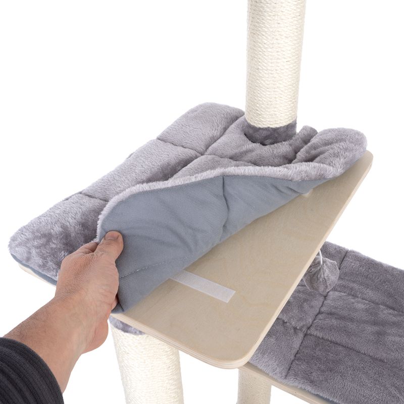 TIAKI Milo Cat Tree Light Grey