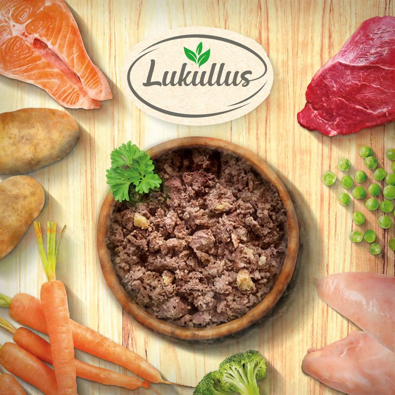Lukullus Adult Beef & Turkey - Grain-Free 6 x 800g