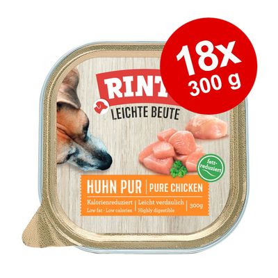 RINTI Light Prey Saver Pack 18 x 300g Chicken & Duck