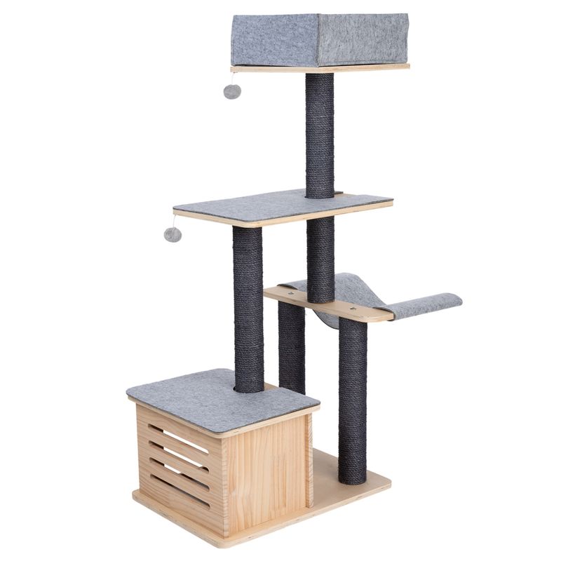 Raleigh Scratching Tree Grey