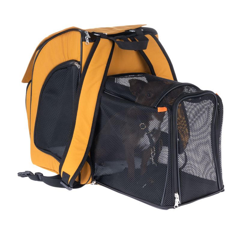 TIAKI Backpack for Pets with Extension 26 x 31 x 43cm (L x W x H)